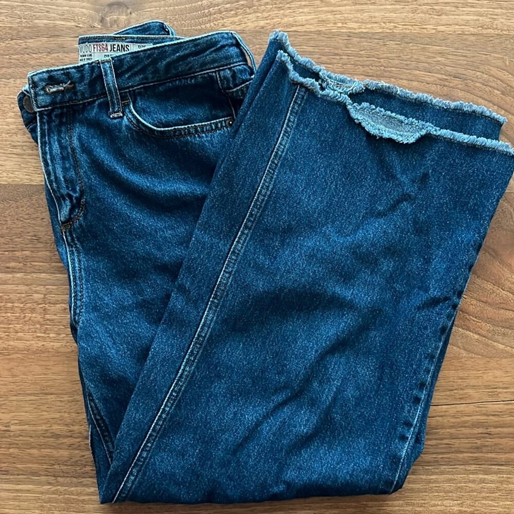 Premium Denim Culotte Jeans, size 27/30 - Picture 2 of 10